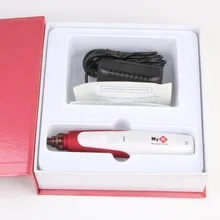 Супер функция и заряжаемая ручка-игла ролика штамп иглы картридж Горячая омоложения кожи микро иглы