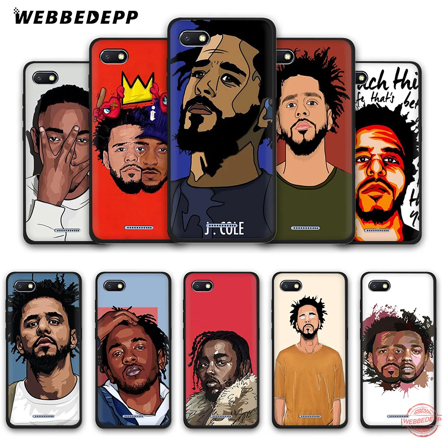 WEBBEDEPP Kendrick J Cole &amp Lamar Soft чехол для телефона Redmi Note 8 7 6 5 Pro 4A 5A 6A 4X Plus S2 Go Cases | Мобильные