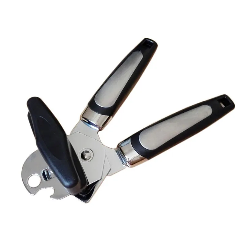 Stainless Steel Tin Manual Can Opener Professional Craft Beer Grip