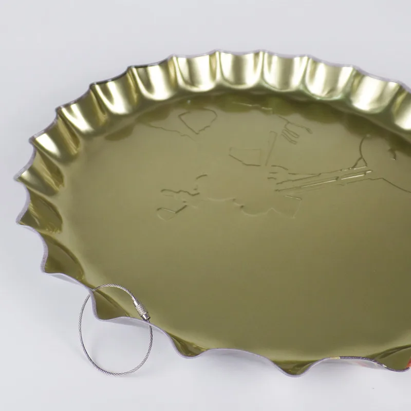 Preise Zinn Motorrad Zeichen Relief Runde Flasche Kappe Vintage Zinn Zeichen Bar Pub Home Wand Decor Metall Kunst Poster 3D Stil 40 CM