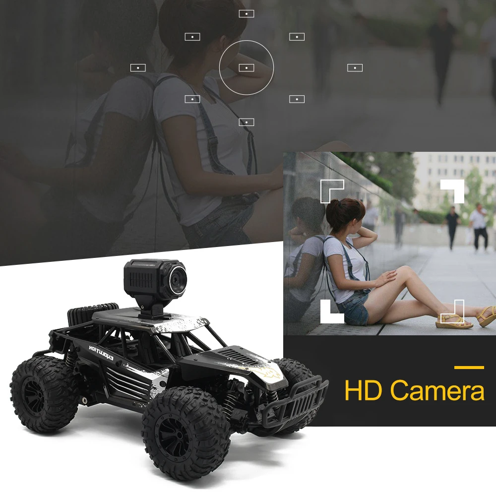 

1:14 DC JDRC 2.4G high-speed electric remote control off-road vehicle Mobile phone wifi link control with high-definition camera