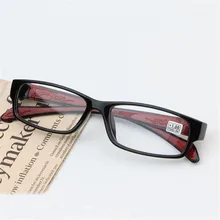 Элегантные Изысканные женские очки для чтения Мужские квадратные поликарбонатные оправы простые унисекс пресбиопические очки 1,0-4,0 R236