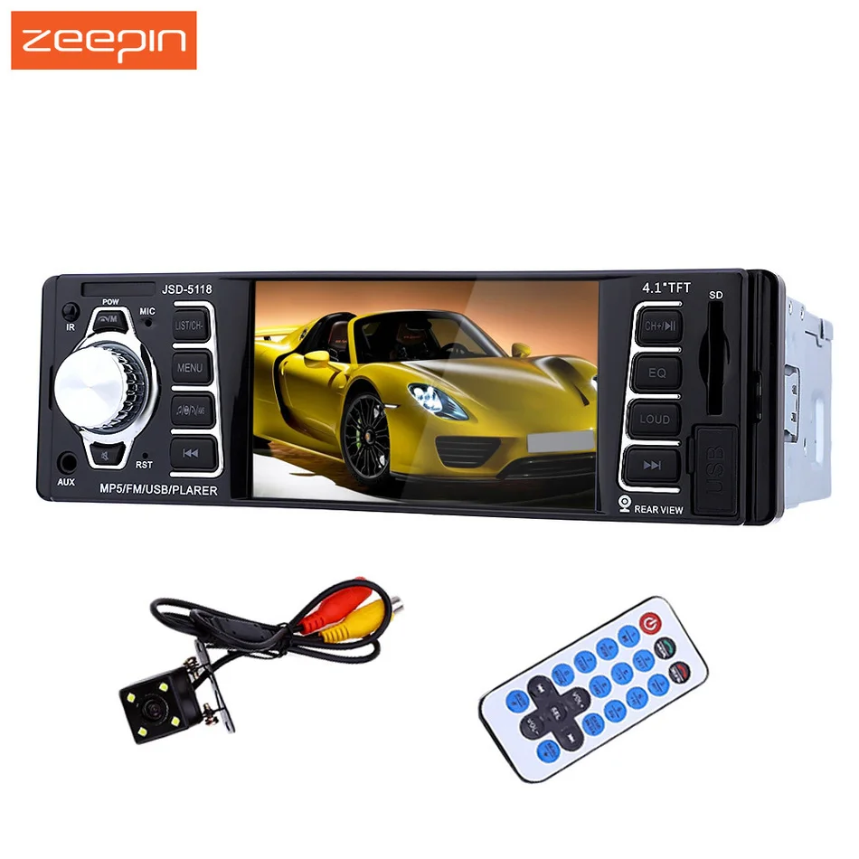 Автомагнитола с Bluetooth 4 1 дюйма 12 В 7020G FM MP3 плеер поддержкой телефона USB/SD камеры|mp3
