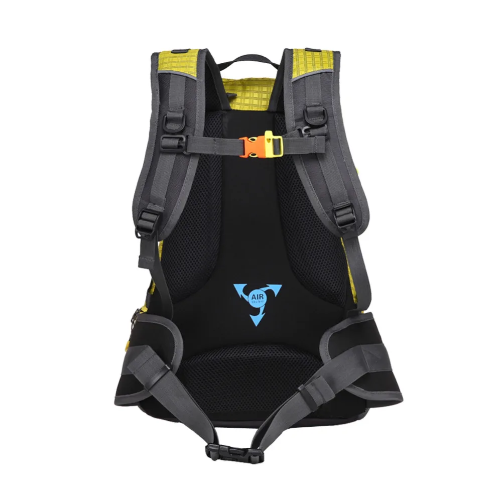 40l ماء تنفس السفر حقيبة السفر التخييم المشي للجنسين تسلق outdoor rucksace الرياضة حزمة الظهر