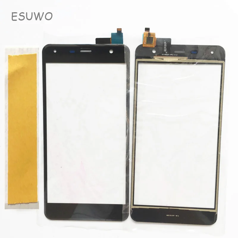 

ESUWO New Sensor Touch Screen For Fly FS517 FS 517 Touchscreen Digitizer Front Glass Lens Replacement