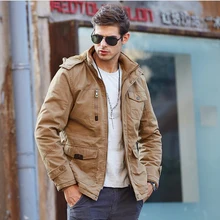 Хорошая зимняя парка мужская с хлопковой подкладкой с капюшоном мужская куртка пальто Новая модная теплая верхняя одежда зимняя куртка мужская Высококачественная M-4XL