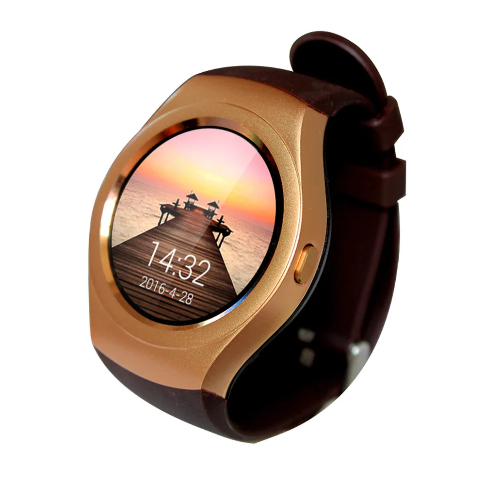 Full Touch Screen Bluetooth Smart Watch for Android IOS Smartphone Sport Simcard font b Smartwatch b