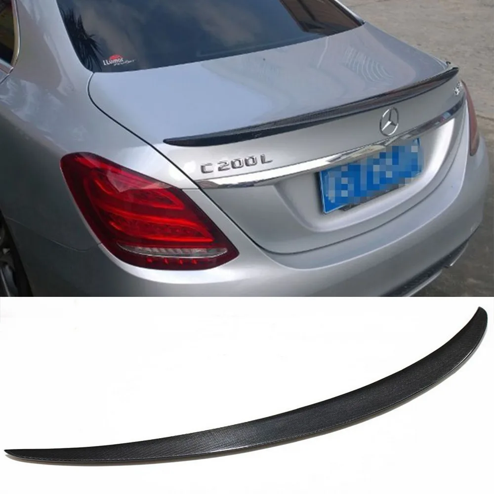 aliexpress buy w205 carbon fiber trunk boot spoiler wing lip fit for mercedes c class aliexpress buy w205 carbon fiber trunk boot spoiler wing lip fit for mercedes c class