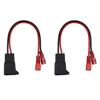 

50pcs Pair Car Radio Speaker Adaptor Connector Wire For Vauxhall Renault VW Nissan