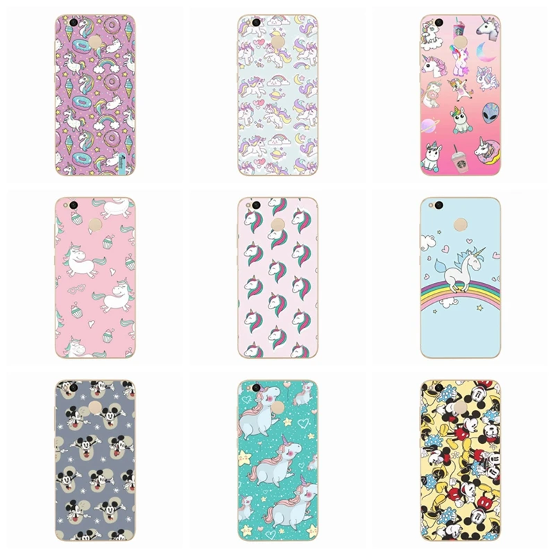 Soft TPU Pattern Silicone Phone Case For Xiaomi Redmi 4X Note 4 4A 3 Cute Mi A1 Pro Ultra Slim Cover Capa D156 |