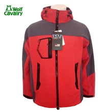 CavalryWolf Men Winter Waterproof Softshell Jackets Hiking Camping Ski Warm jacket