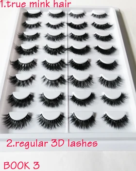 

16 pairsToday we highly recommend two sets of pairs false eyelashes horse hair(13)and 3d lashes(14) Natural cross thick Makeup