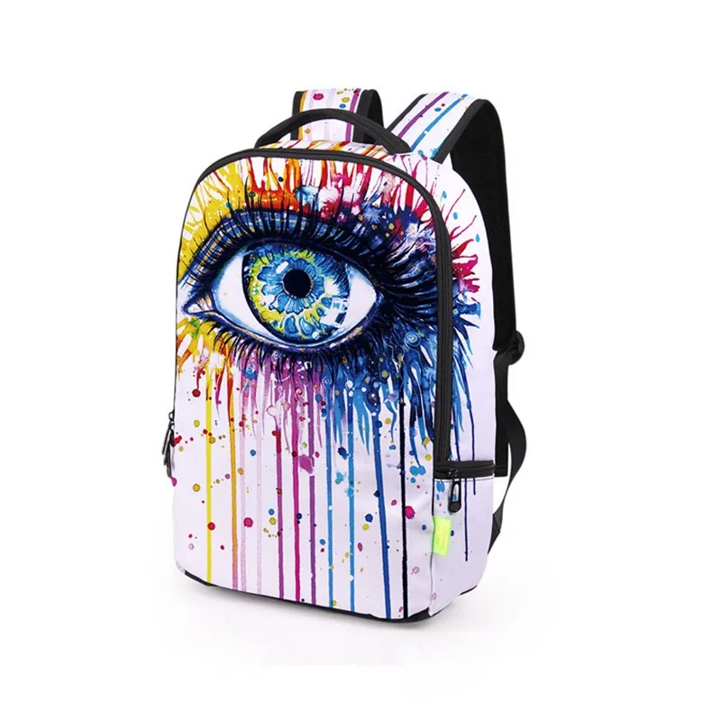 

Graffiti men Laptop Backpacks Female printing mini Backpack Women School Back pack Children School Bags Travel mochila masculina