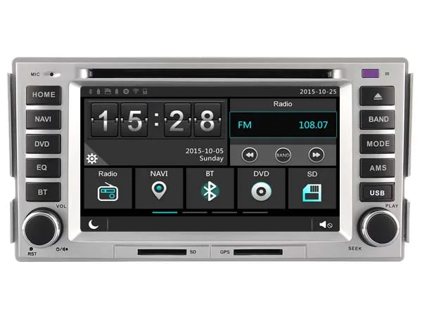 

Car Gps Dvd Head Unit Radio for Hyundai Santa fe Santafe 2008-2010 Navigation Phone Mirror HD Multimedia 3G WIFI DVR SWC