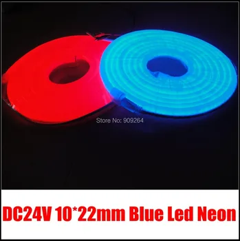 

Brand New DC24V Mini blue LED Neon flex,90leds per meter, easy installation, and good quality for bend.United states popular