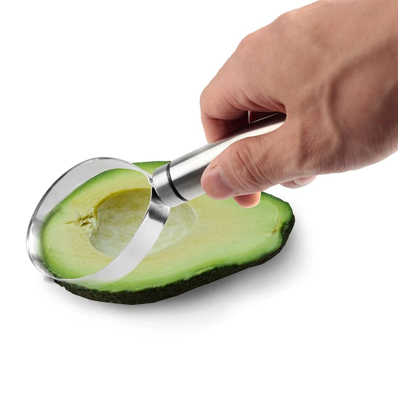 

Kitchen Fruit&Vegetable Tools Stainless Steel Soft Fruits Seed Remover Avocado Pitaya Pulp Splitter Watermelon Strip Cutter