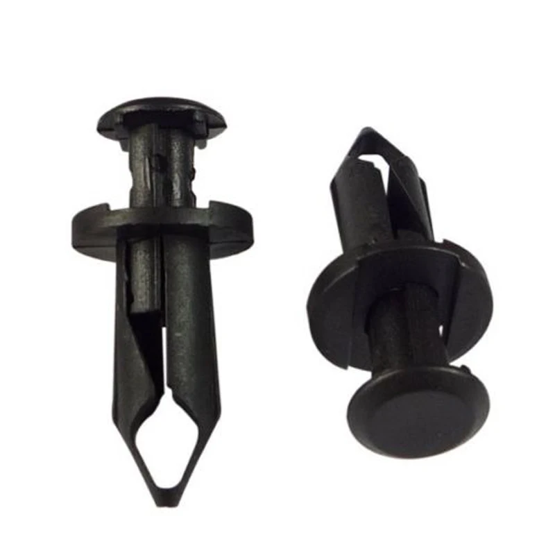 Mayitr 50pcs/set 8mm 5/16" Fender Rivet Clip Black Nylon 293150089 For Maverick Commader Can Am ATV UTV