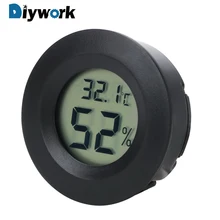 DIYWORK LCD Digital Mini Temperature Humidity Meter Detector Thermometer Hygrometer Fridge Freezer Tester