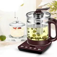 Здоровье горшок дома многофункциональный автоматический утолщение высокого боросиликатного стекла цветок