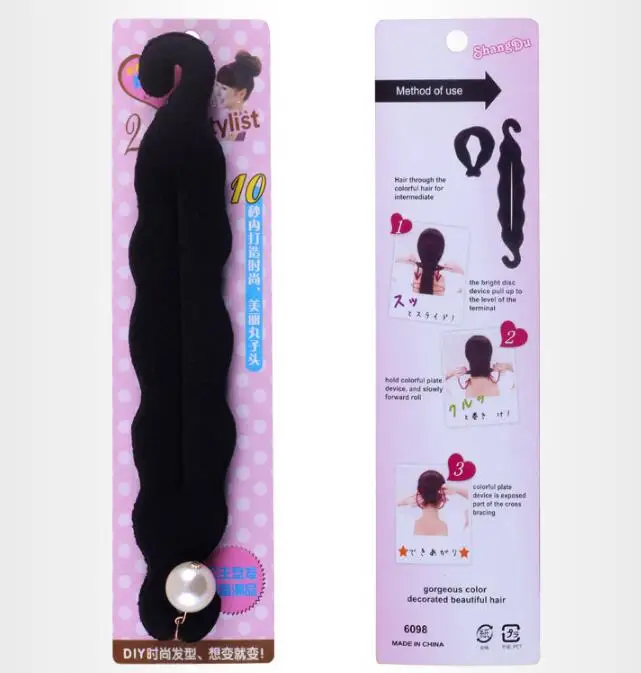 de Coque de Cabelo Magia Negra Bud-Como