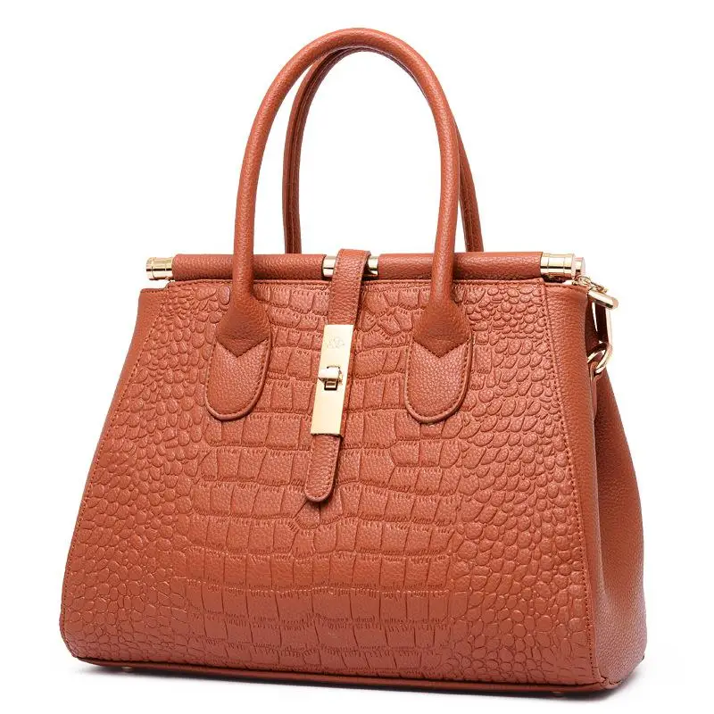 Micky Ken, Брендовые женские сумки в крокодиловом стиле, новые модные трендовые большие сумки через плечо, сумки - Цвет: photo color