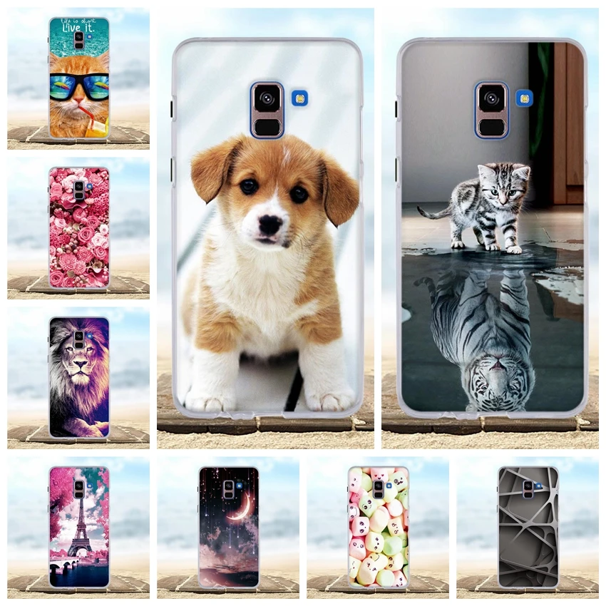 

For Samsung Galaxy A8 Plus A8+ 2018 Case Silicone Back Cover For Samsung Galaxy A8 A 8 Plus 2018 A730F Phone Case Bag Funda Capa