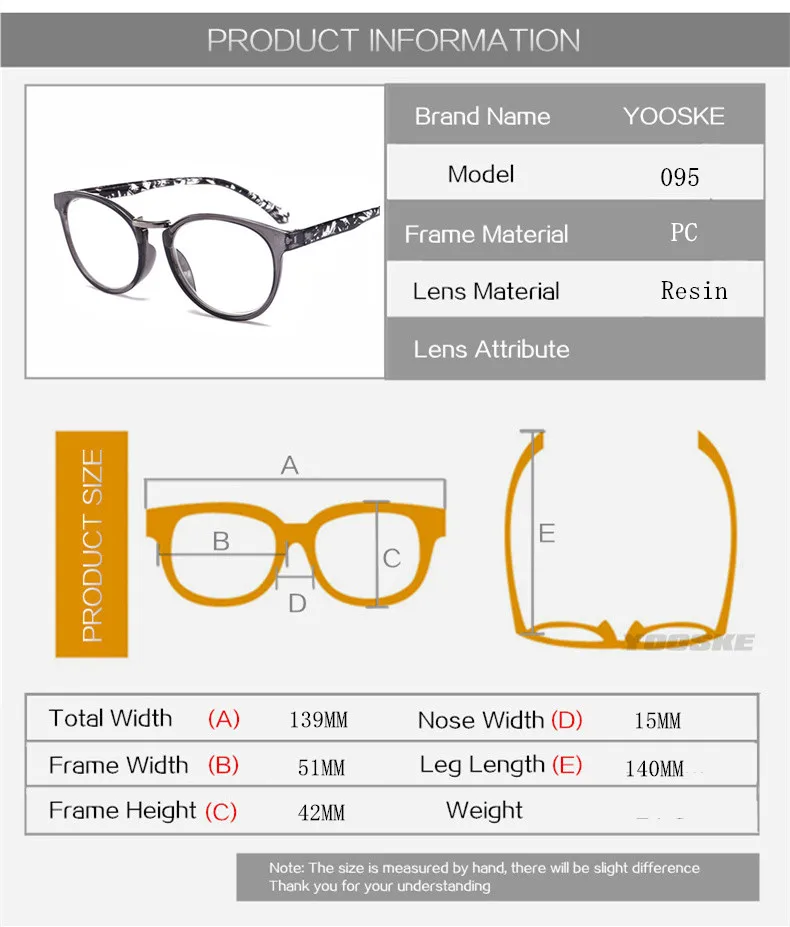 YOOSKE женские очки для чтения «кошачий глаз» винтажные очки пресбиопии Модный цветочный принт диоптрий+ 1,5+. 2,0+ 2,5+ 3,0