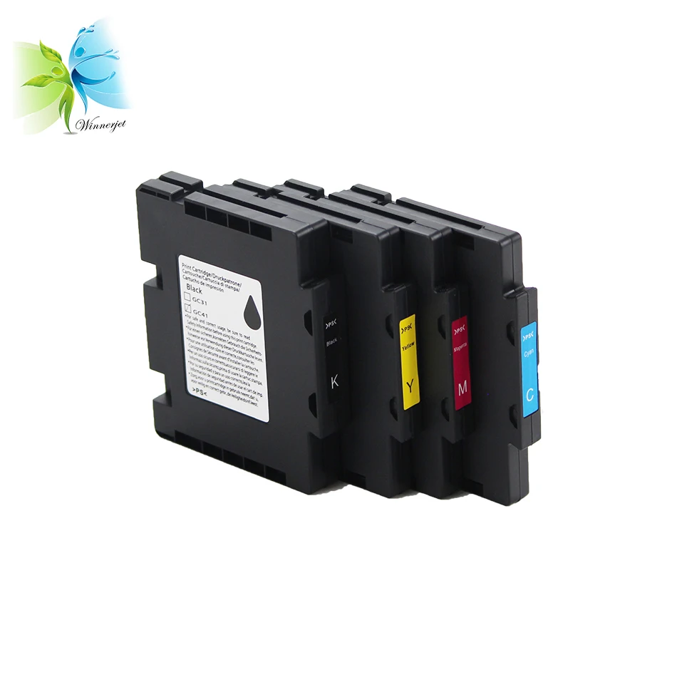 Winnerjet for Ricoh SG 3110dn sublimation ink cartridge for ricoh GC41-in Ink Cartridges from