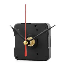 Бесшумные часы кварцевый механизм красный и черный ручной DIY часть набор инструментов