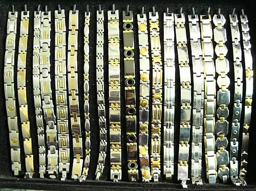 Chic Shiny Assorted Stainless Steel Bracelet Sold per strand | Украшения и аксессуары