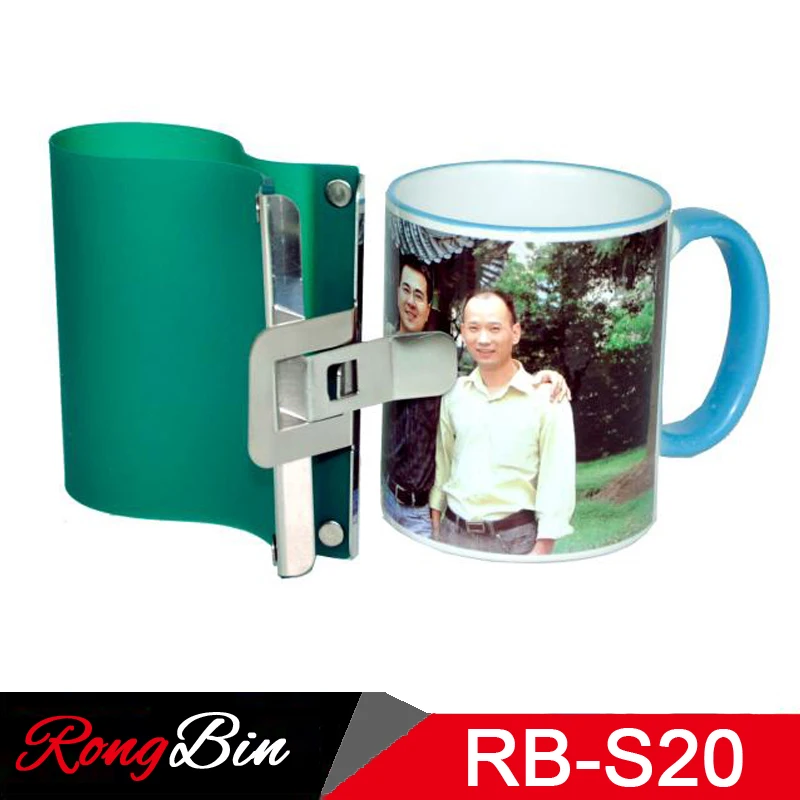 US Stock-3D Sublimation Silicone Mug Wrap,11OZ Cup Clamp Fixture for Printing Mugs