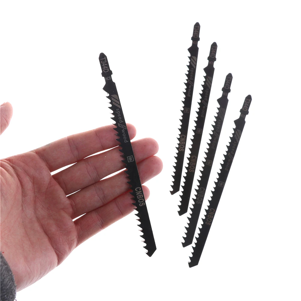 High quality 5pcs 152mm T344D Jig Saw Blades Wood Metal Fast Cutting