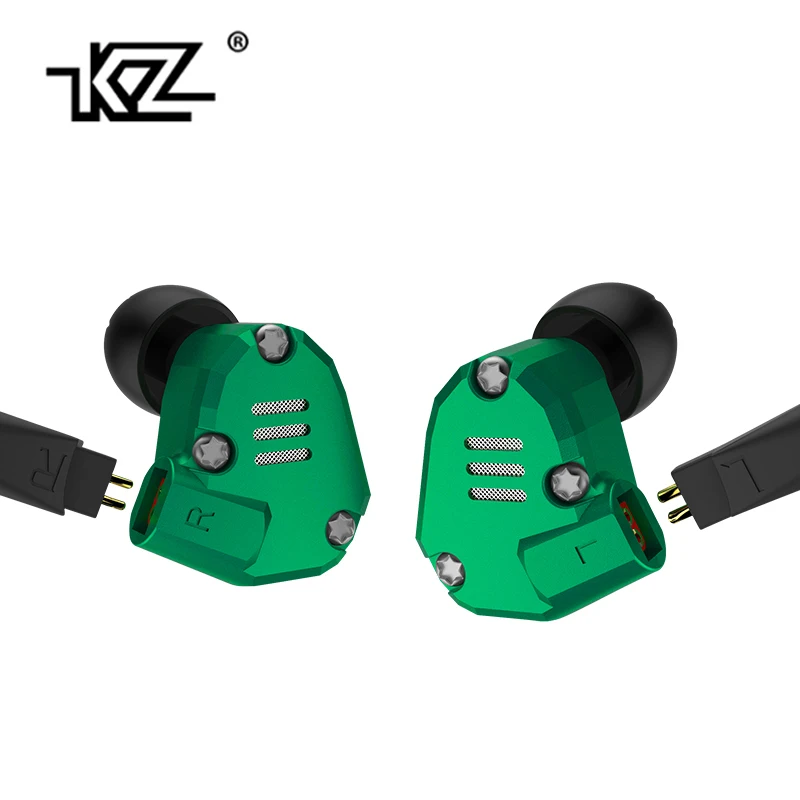 KZ ZS6 2BA+2DD Hybrid Drive In Ear Earphone HIFI Headset With 2PIN Replacement Cable Sport EarphoneKZ ED16 / ES4 KZ ZS10 KZ AS10