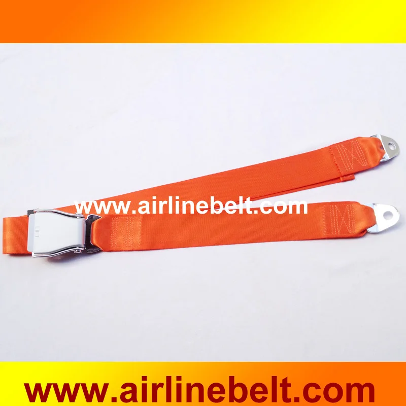 Мощный Самолет Авиакомпания сиденье самолета ремень безопасности ремень защитный ремень - Название цвета: Оранжевый