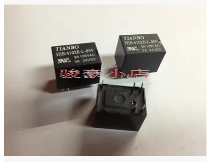 Горячая Распродажа новинка Φ HJR4102EL05V HJR-4102E-L-05V 05V 4102E 5VDC 3A TIANBO DIP5 | Обустройство дома