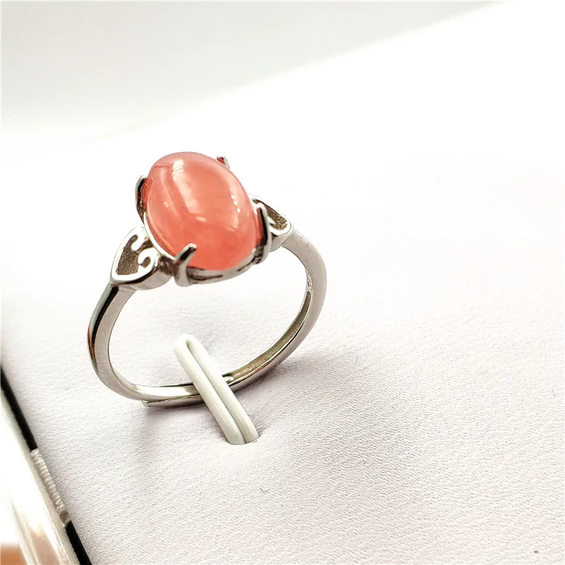 Adjustable Ring Natural Rhodochrosite (6)