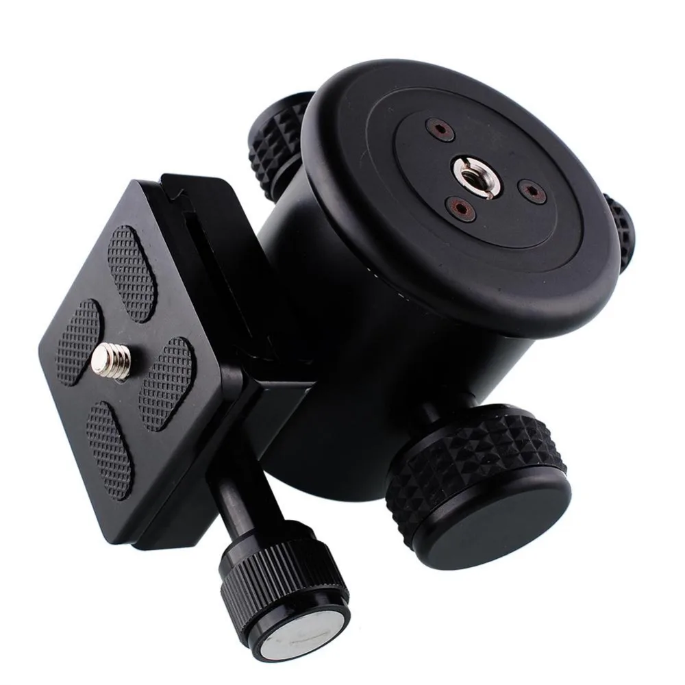 

HOT 2018 aluminum metal universal adjustable 360 degree rotating camera stand bracket holder mount Tripod Heads