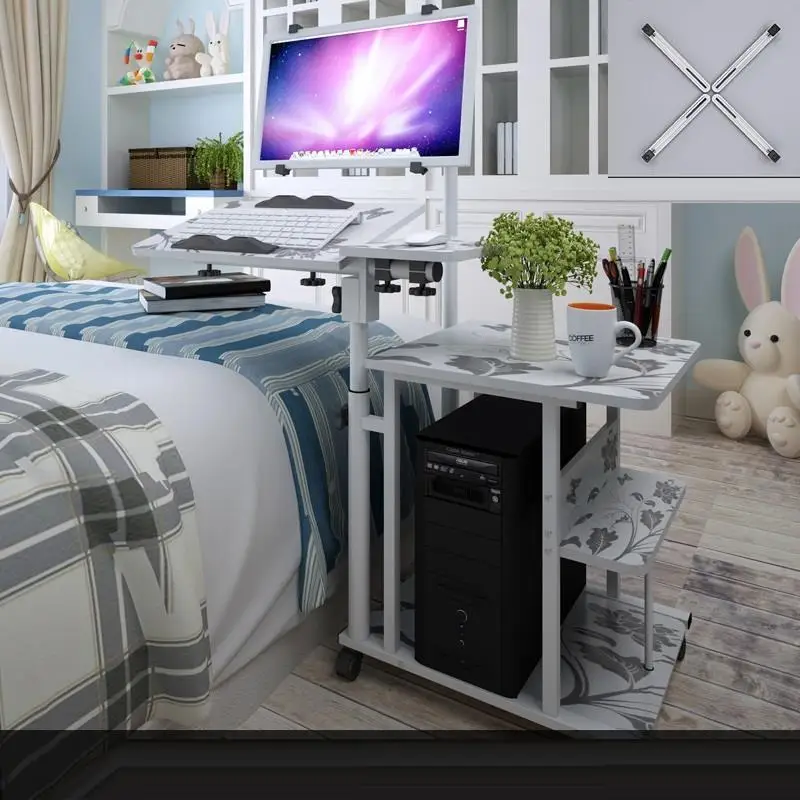 Portable Mueble Escritorio Tafelkleed Tisch Dobravel Tray Bed Mesa Portatil Tablo Laptop Bedside Computer Desk Study Table