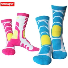 Парящие зимние лыжные носки, детские носки для сноуборда, велоспорта, супер теплые толстые Лыжные носки для мальчиков и девочек, уличные спортивные носки