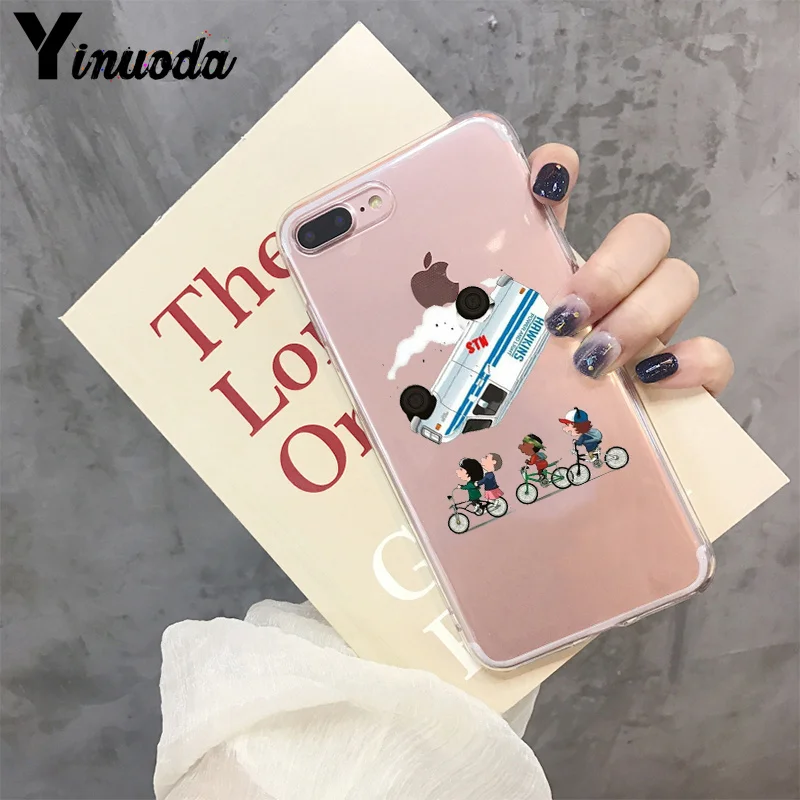 Yinuoda странные вещи Coque Оболочка Чехол для телефона для iPhone 8 7 6 6S Plus 5 5S SE XR X XS MAX Coque Shell - Цвет: A16