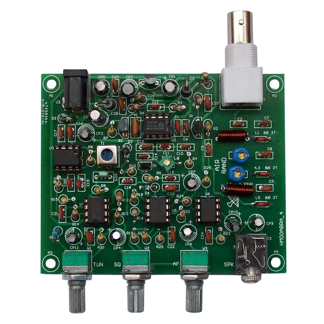 DIY KITs Airband Radio Receiver Aviation Band Receiver, Greenband