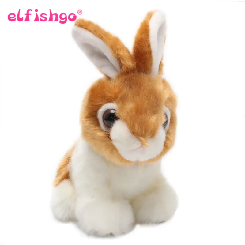 Peluche lapin réaliste Outlet