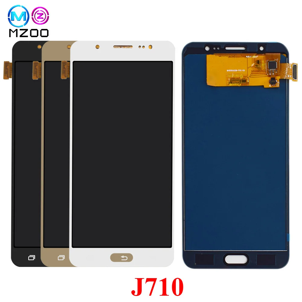 

For Samsung Galaxy J7 2016 J710 SM-J710F J710M J710H J710FN LCD Display Touch Screen Panel Digitizer Assembly Replacement Parts