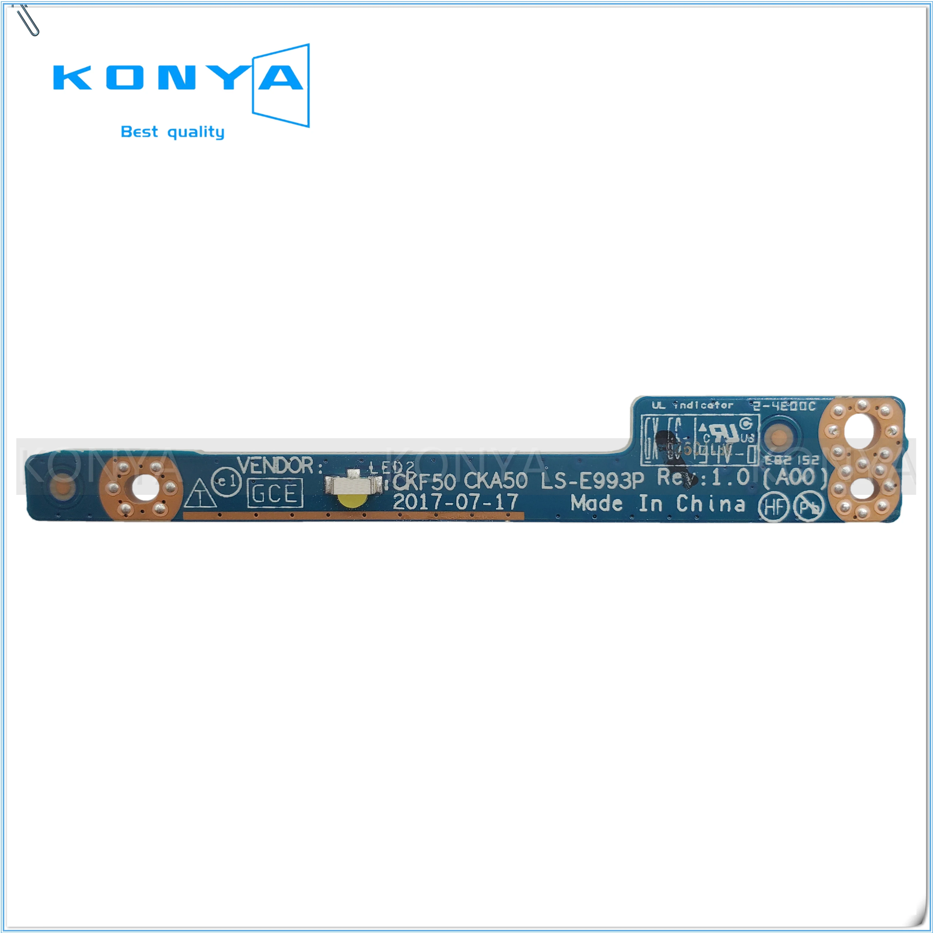Новый оригинальный для Dell Inspiron 15 7000 7577 светодиодная плата CKF50 CKA50 LS-E993P | Компьютеры