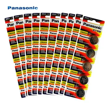 

50pcs Panasonic Original cr2032 Button Cell Batteries 3V Coin Lithium Battery For Watch Remote Control Calculator cr2032