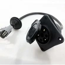 Электрический квадроцикл Автомобильное зарядное крепление для оружия три отверстия с водонепроницаемое зарядное устройство База вставка