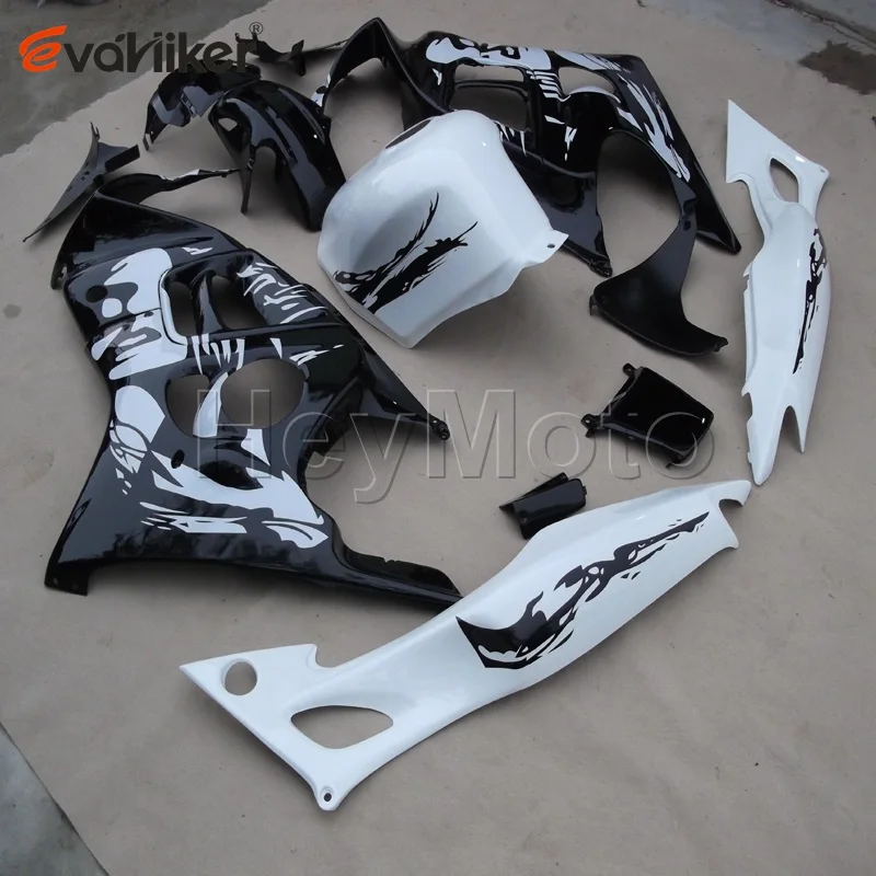 Капот мотоцикла на заказ для CBR600F3 1997-1998 CBR600 F3 97 98 ABS Пластиковый обтекатель мотоцикла+ 5 подарков+ окрашенный красный черный - Цвет: C