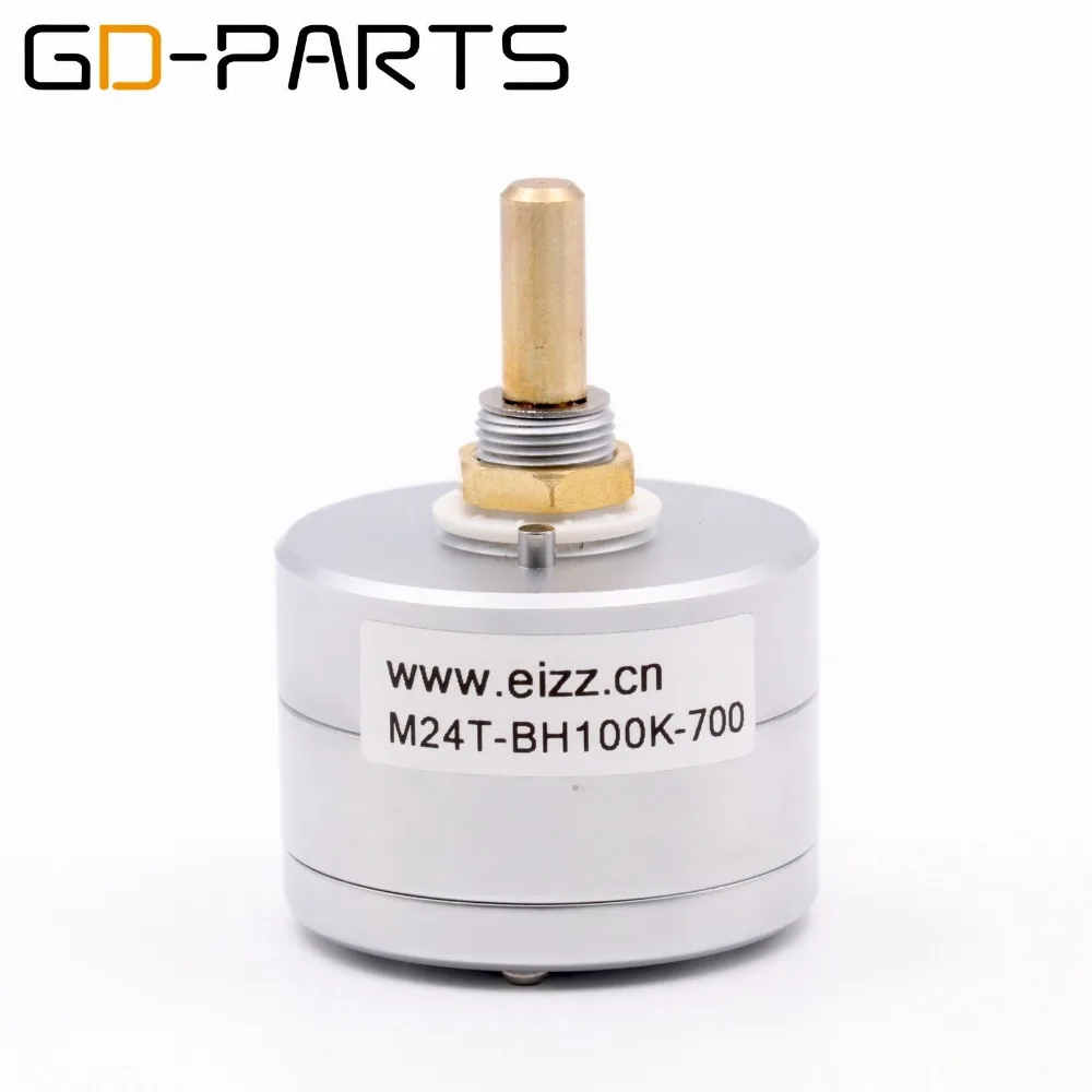 

EIZZ 24 Steps LOG MONO 100K Attenuator Hifi Audio Volume Potentiometer Sound Control For Vintage Amplifier DIY 65dB 1PC