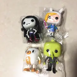 Подержанный оригинальный FunKo поп-подлинный FunKo pop Adventure-Time Cake Marceline Fiona Виниловая фигурка Коллекционная модель игрушки