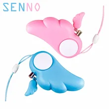 Wholesale 4 pieces Self Defence Keychain 90dB Loud  Emergency Alarm Personal Protection Women Security Rape Alarm Supplies